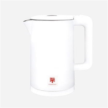 五金优选 古森（Ancient Forest）双层防烫电热水壶（1.8L）烧水壶